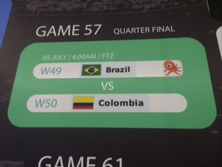Pernas the Octopus predicts Brazil vs Colombia match