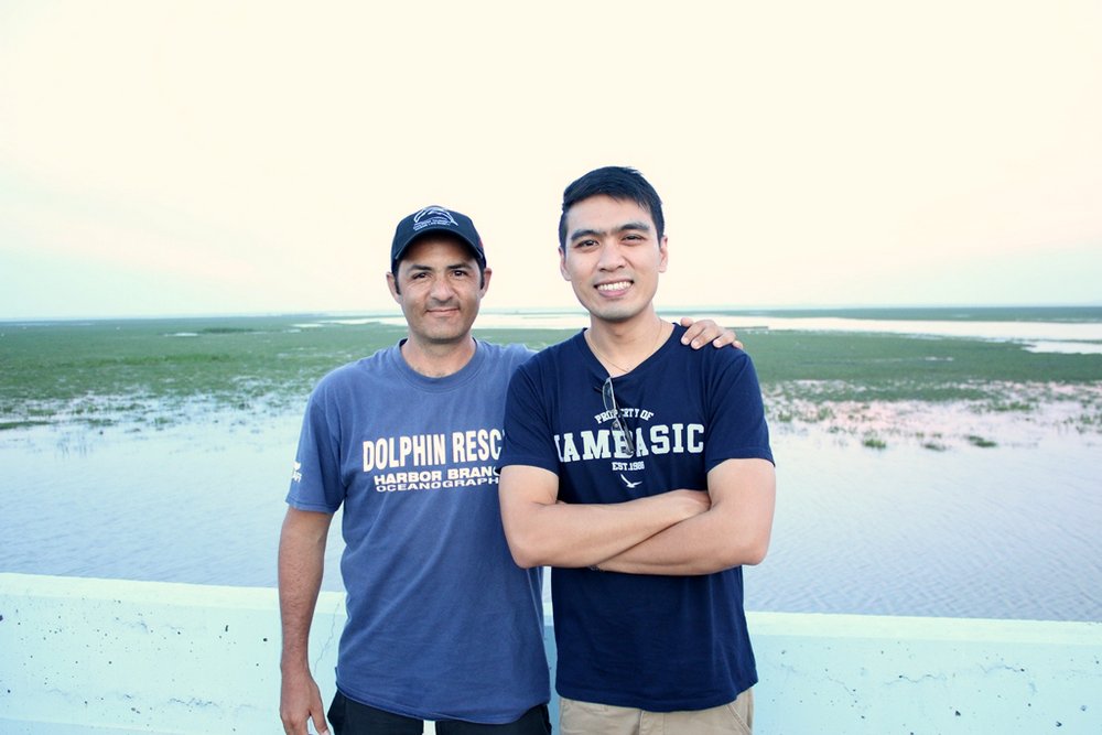 dr alfonso dr komsin songkhla lake