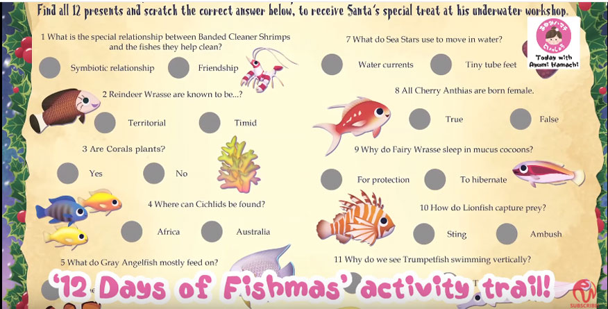 Merry Fishmas S.E.A. Aquarium
