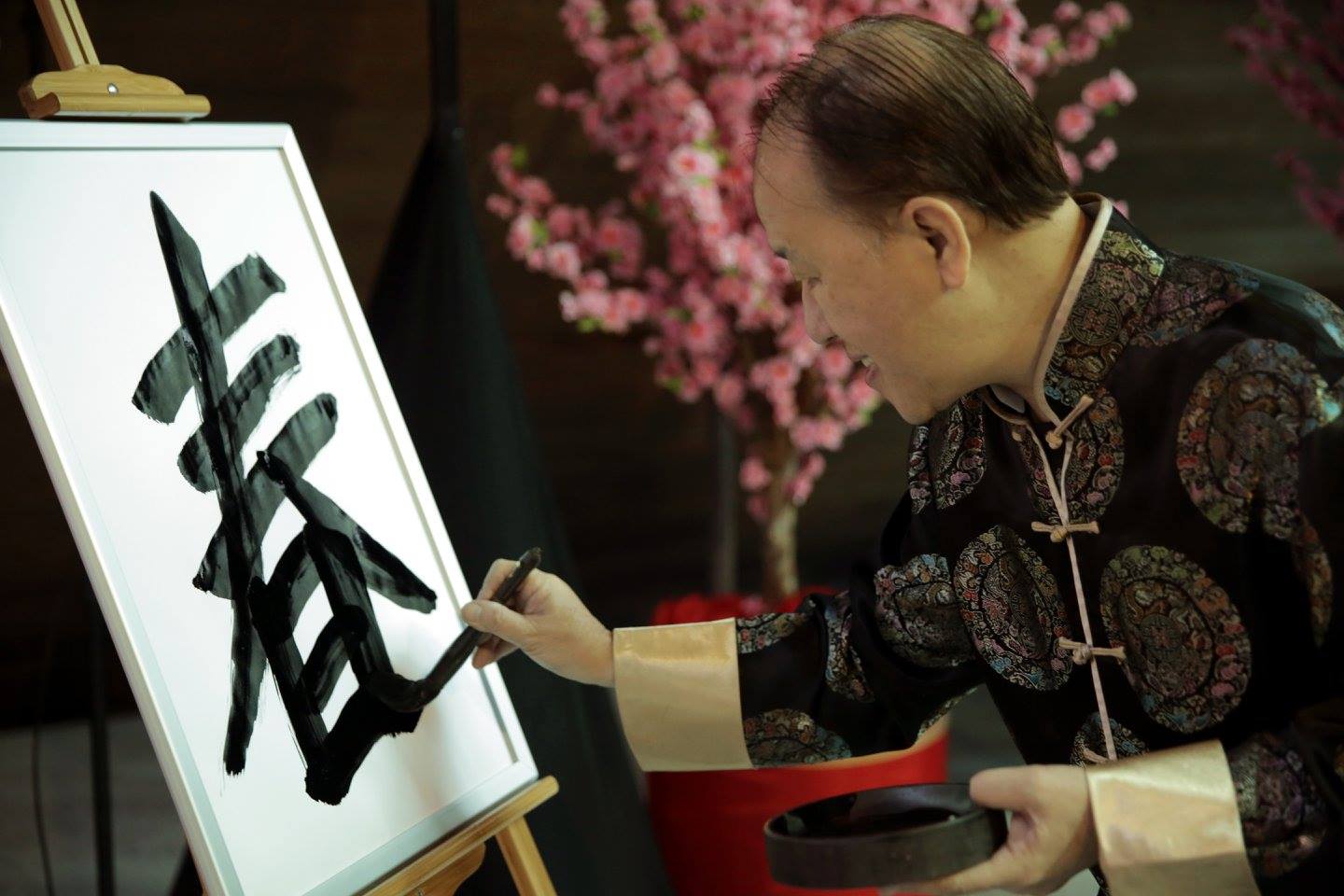 calligraphy master gong sea fa cai